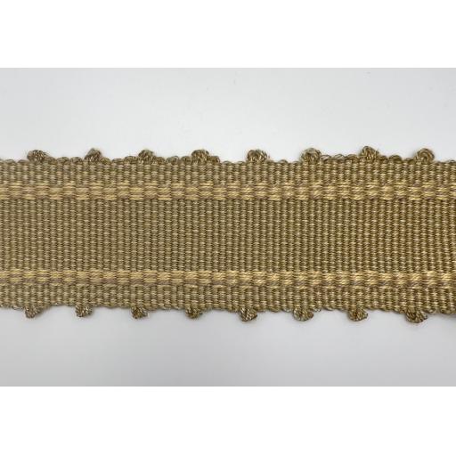 Haddon 47mm Curtain Braid - Colour Gold